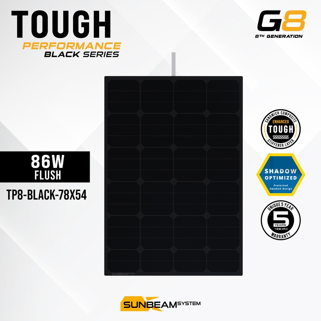 [SB-TP8-BLACK-78x54] Tough G8 Performance 86W Black