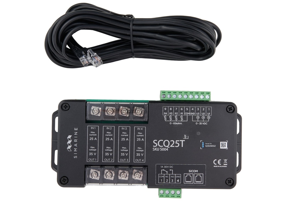 [SIMS004] SCQ25T quadro shunt + tank module