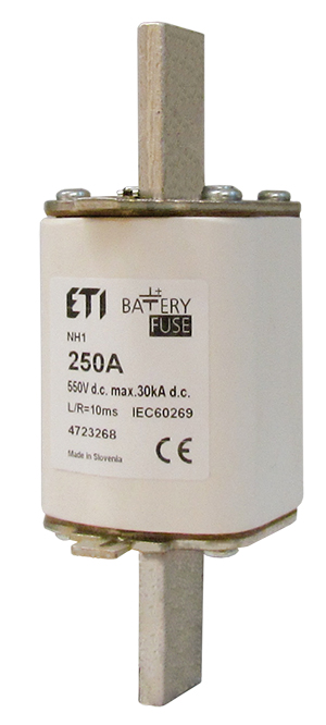 [ETI-416801656] Meszekering NH1 gBat 160A/550V DC