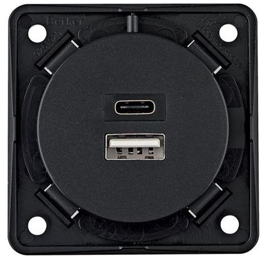 [BK926202505] USB-oplaadcontactdoos A+C 230V