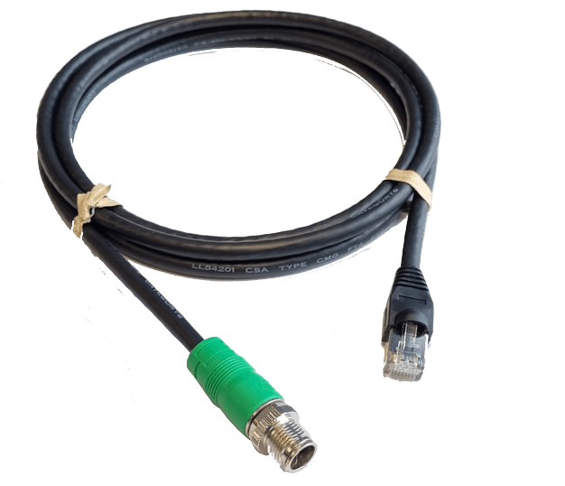 [SR00016079001] Ethernet kabel - groen M12 - RJ45
