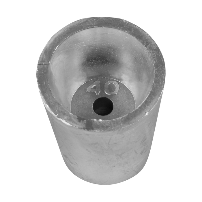 [TA00400AL] Radice conische aluminium anode (los)